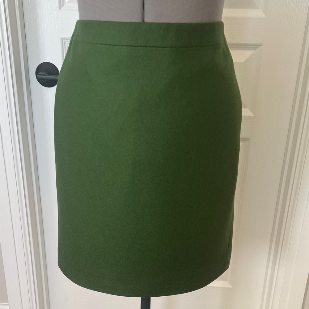 J Crew Factory Wool Pencil Skirt